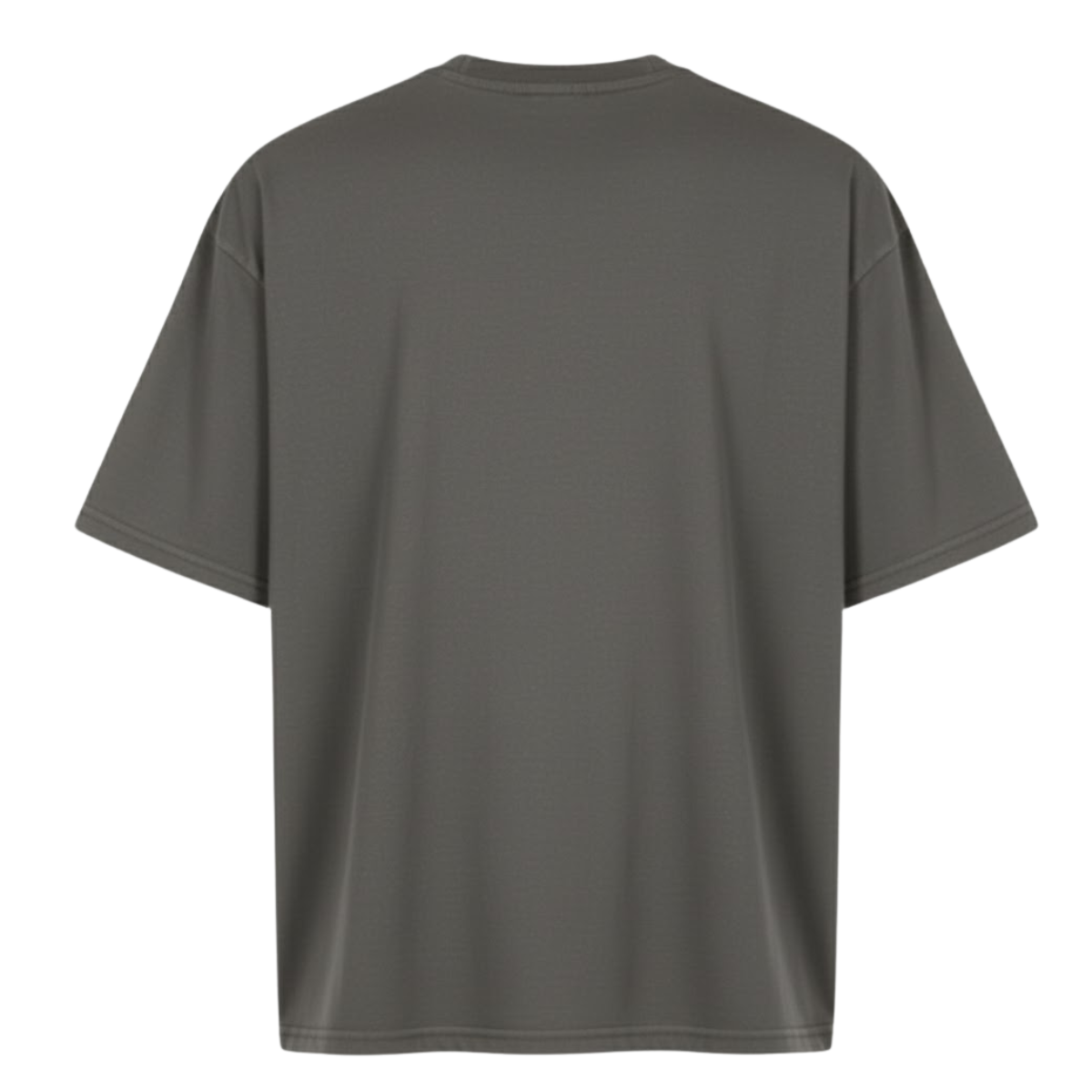 Playera Semioversize Gris Oxford Unisex 240GSM | 100% Algodón Premium