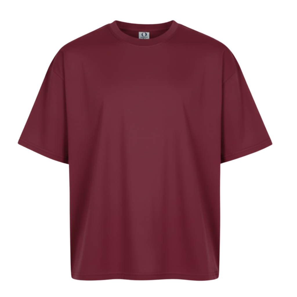 Playera Semioversize Unisex 240GSM | 100% Algodón Premium